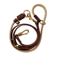 Load image into Gallery viewer, The Oxford Slip & Lead - Dark Brown