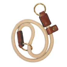 Load image into Gallery viewer, Tan Rope Slip Collar