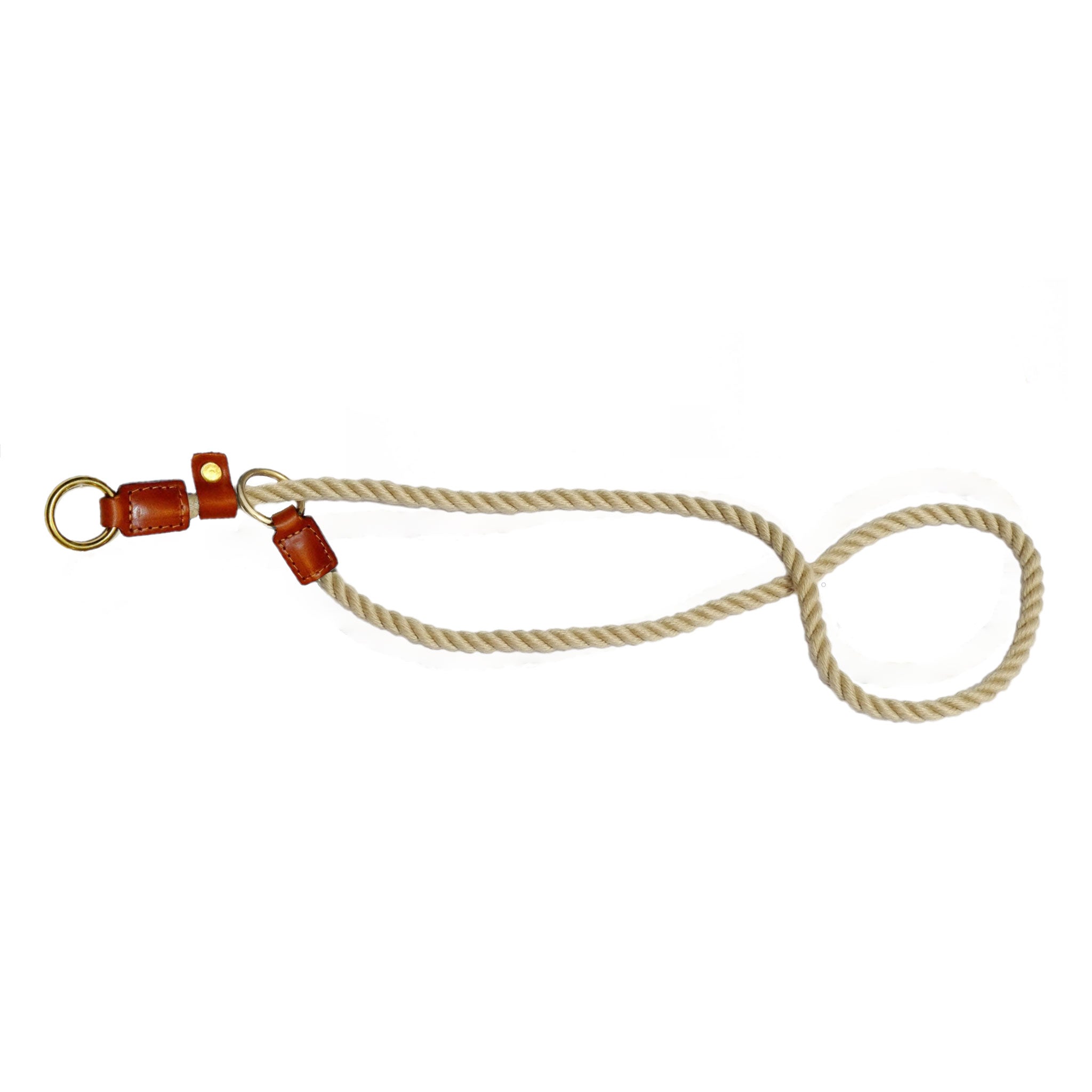 Tan Figure of 8 Rope Training Collar – Tetherleads