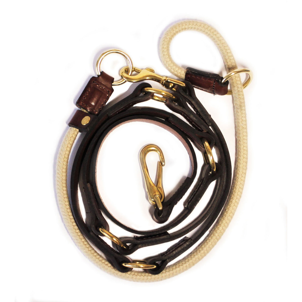 The Woodstock Slip & Lead - Dark Brown
