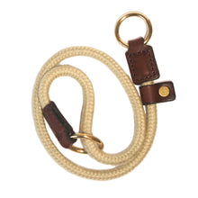 Load image into Gallery viewer, Dark Brown Rope Slip Collar

