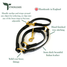 Load image into Gallery viewer, The Woodstock Slip &amp; Lead - Black
